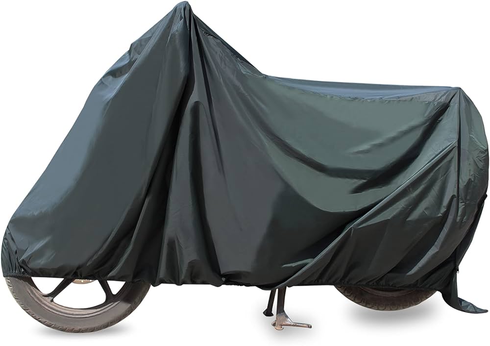 Waterproof Scooty & Motorcycle Cover 🛵 Heavy Duty Outdoor Bike Cover with Dust, Rain & UV Sun Protection 🌧️☀️ Universal Fit for All Scooters