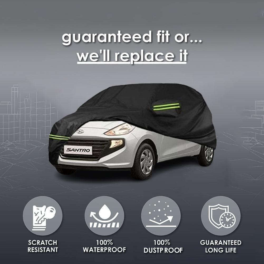 Hyundai Santro Car Top Cover - 100% WaterProof & Dust Proof