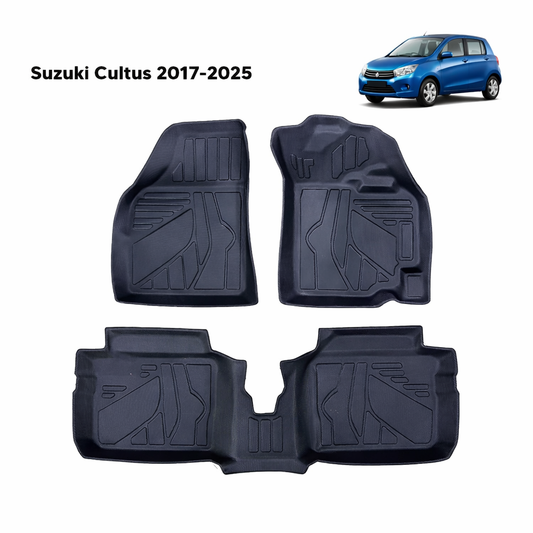 Suzuki Cultus 2017-2025 TPE Floor Mats-Premium Quality