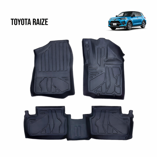 Toyota Raize TPE Floor Mats-Premium Quality