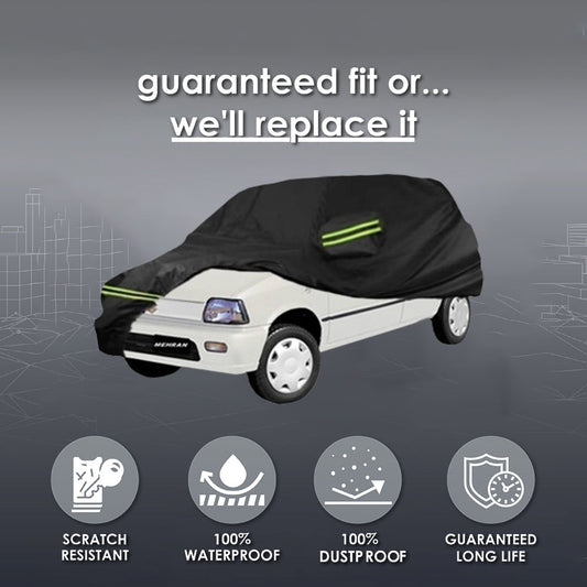 Suzuki Mehran Car Top Cover - 100% WaterProof & Dust Proof