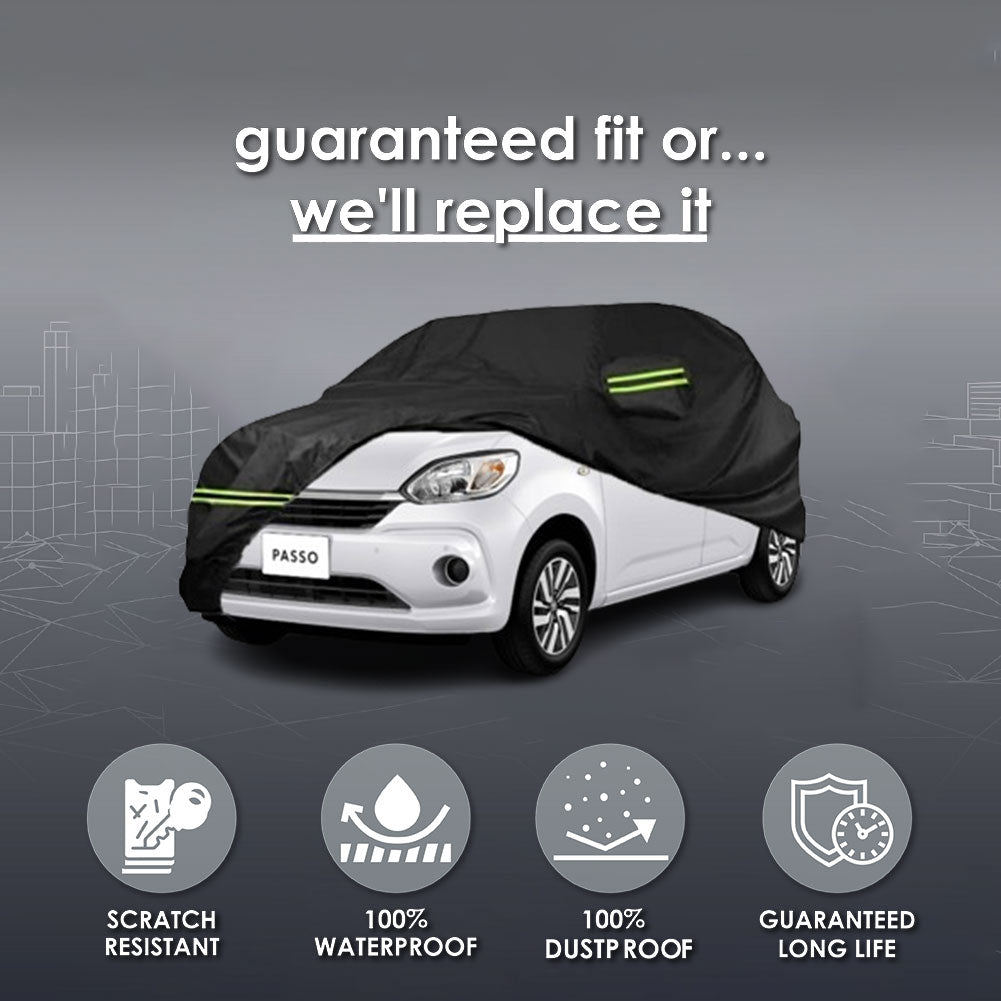 Toyota Passo Car Top Cover - 100% WaterProof & Dust Proof