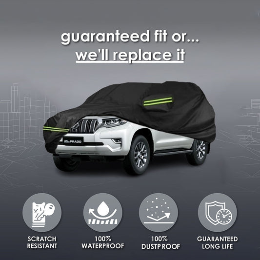 Toyota Prado Car Top Cover - 100% WaterProof & Dust Proof