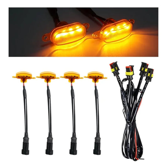 GMC Amber Front Grill Light – Stylish Vehicle Accent LED