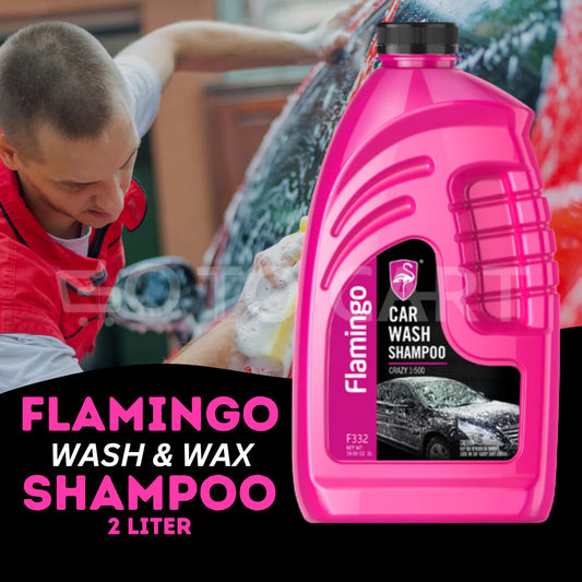 Flamingo Auto Shampoo – Deep Clean & Protect Your Car Surface
