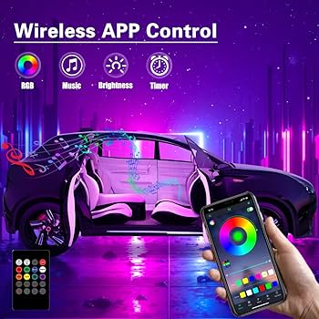 Car Interior Ambient Light – Stylish LED Glow for Vehicles