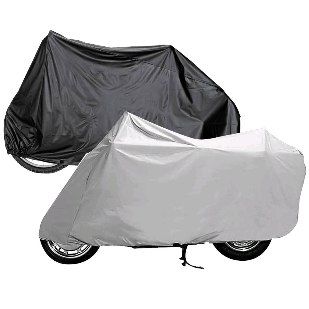 Waterproof Scooty & Motorcycle Cover 🛵 Heavy Duty Outdoor Bike Cover with Dust, Rain & UV Sun Protection 🌧️☀️ Universal Fit for All Scooters