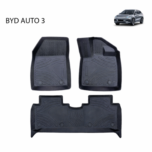 BYD Auto 3 TPE Floor Mats -Premium Quality