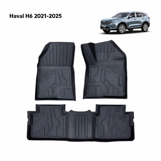 Haval H6 2021-2025 TPE Floor Mats -Premium Quality