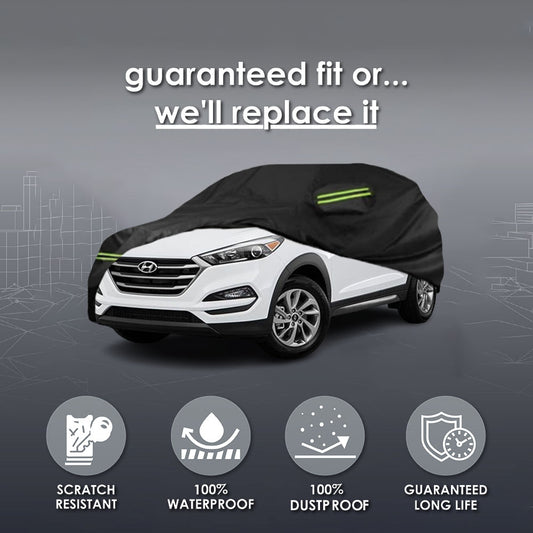 Hyundai Tucson Car Top Cover - 100% WaterProof & Dust Proof
