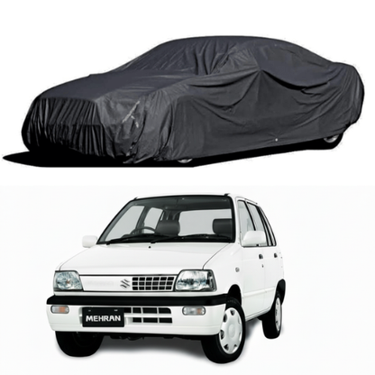 Suzuki Mehran Microfiber Top Cover🚗 – Waterproof 💧, Heat Resistant ☀️ & Heavy Duty Protection 🛡️