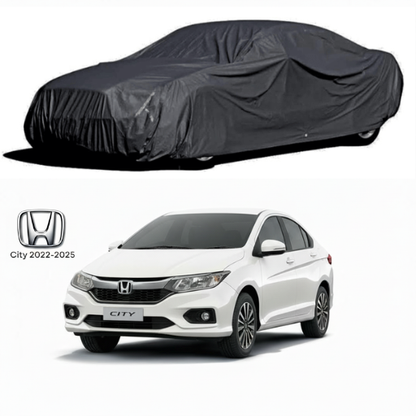 Honda City New Model Microfiber Top Covers 🚗 – Waterproof 💧, Heat Resistant ☀️ & Heavy Duty Protection 🛡️