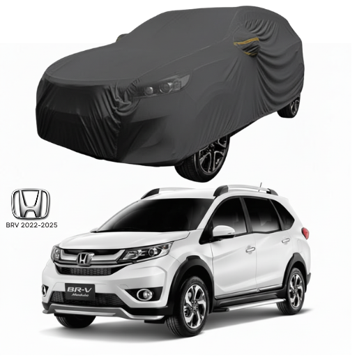 Honda BR-V 2018–2026 Microfiber Top Cover 🚗 – Waterproof 💧, Heat Resistant ☀️ & Heavy Duty Protection 🛡️