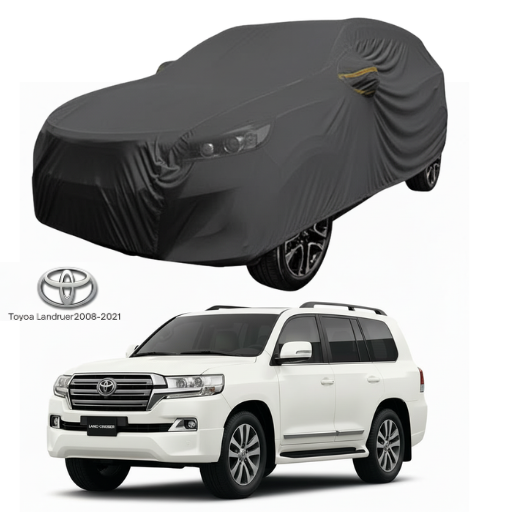 Toyota Land Cruiser V8 2010–2025 Microfiber Top Cover 🚗 – Waterproof 💧, Heat Resistant ☀️ & Heavy Duty Protection 🛡️