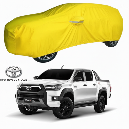Toyota Hilux Revo 2010–2026 Microfiber Top Cover 🚗 – Waterproof 💧, Heat Resistant ☀️ & Heavy Duty Protection 🛡️