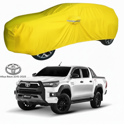 Toyota Hilux Revo 2010–2026 Microfiber Top Cover 🚗 – Waterproof 💧, Heat Resistant ☀️ & Heavy Duty Protection 🛡️