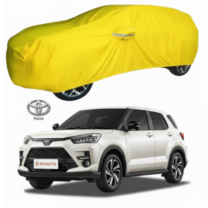 Toyota Raiz Microfiber Top Cover 🚗 – Waterproof 💧, Heat Resistant ☀️ & Heavy Duty Protection 🛡️