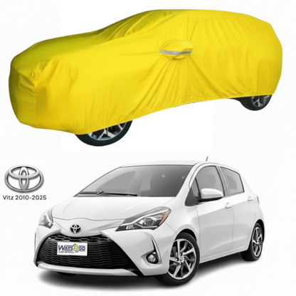 Toyota Vitz All Models Anti Scratch - Water Resistant PVC Coated Top Cover