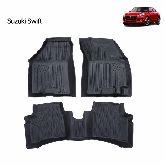 Suzuki Swift 2022-2025 TPE Floor Mats-Premium Quality