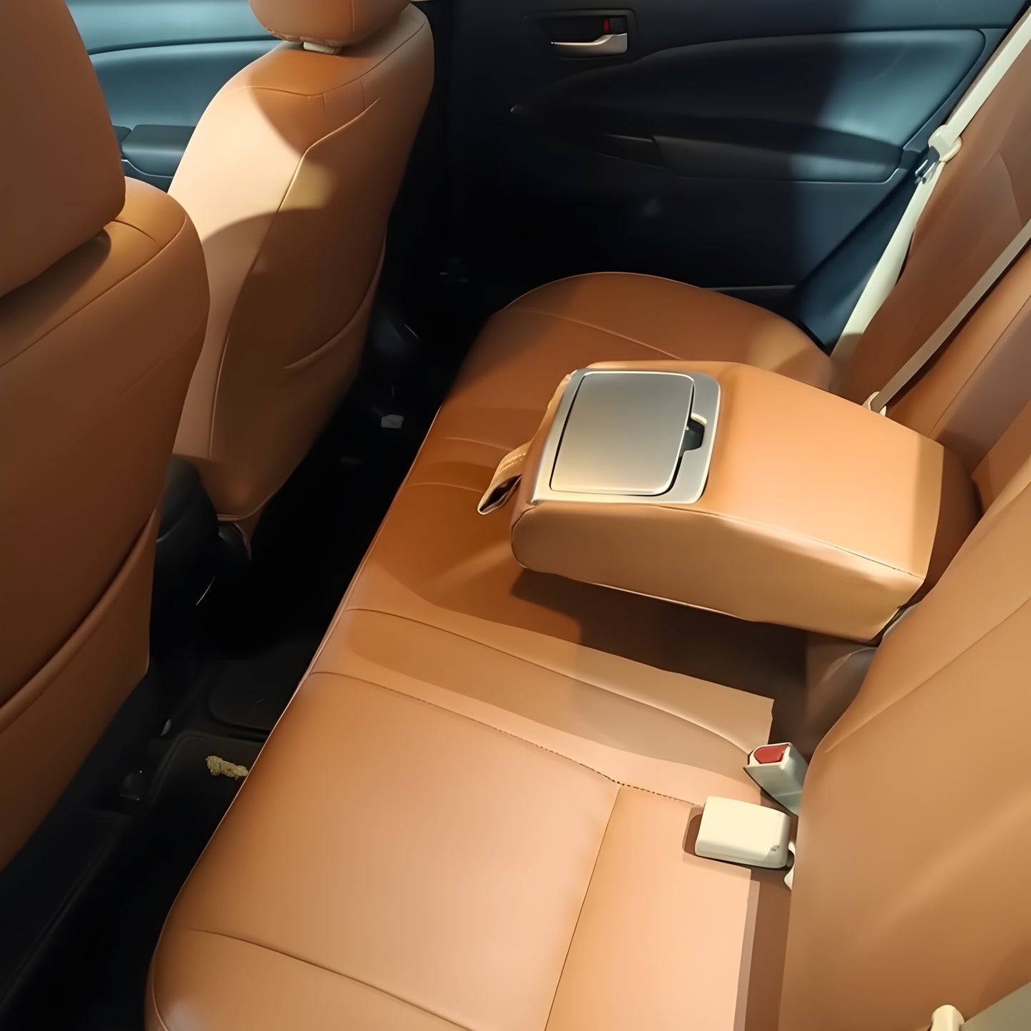 Tan Brown Premium Seat Covers – Comfortable & Elegant Car Interior Upgrade