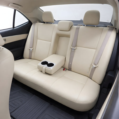 Beige Off White Seat Covers