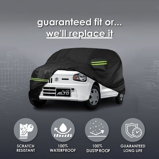 Suzuki New Alto Car Top Cover - 100% WaterProof & Dust Proof
