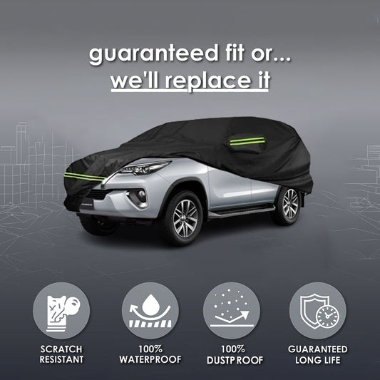 Toyota Fortuner  Car Top Cover - 100% WaterProof & Dust Proof
