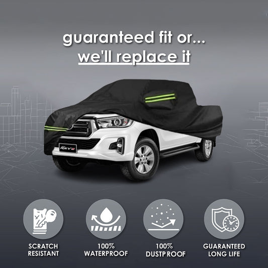 Toyota Vigo / Revo Car Top Cover - 100% WaterProof & Dust Proof