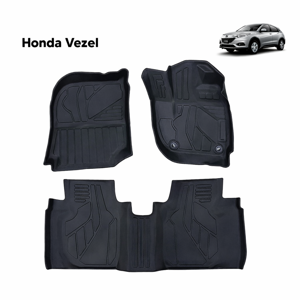 Honda Vezel TPE Floor Mats-Premium Quality