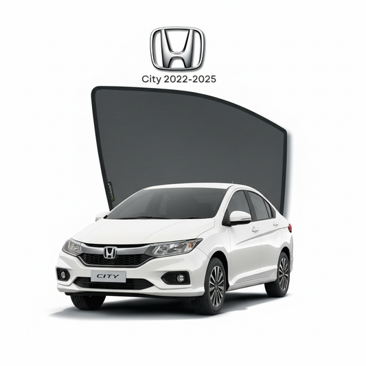 Honda City Sun Shades 2022–2026 | Premium UV & Heat Protection