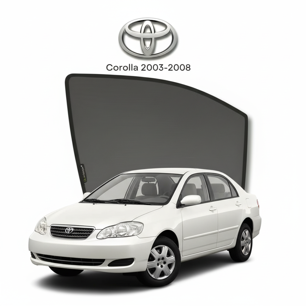 Toyota Corolla Sun Shades 2003–2013 | Premium UV & Heat Protection