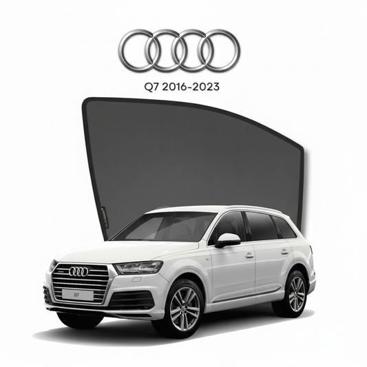 Audi Q7 2016–2023 Sunshades Premium UV & Heat Protection