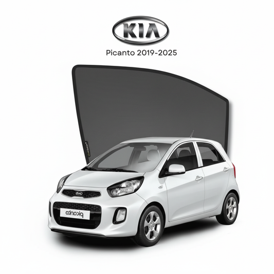 Kia Picanto 2019–2024 Sunshades Premium UV & Heat Protection