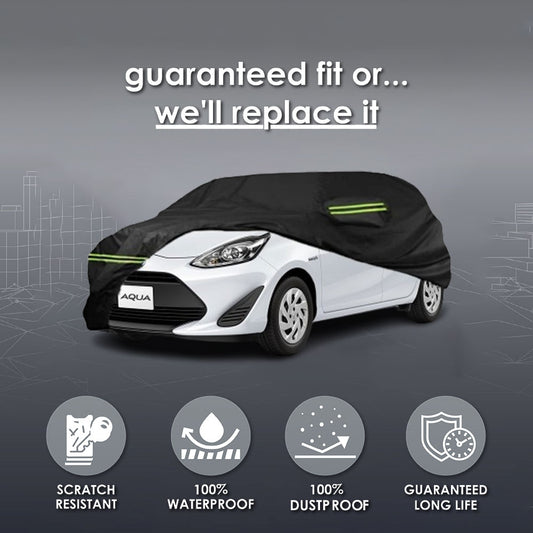 Toyota Aqua Car Top Cover - 100% WaterProof & Dust Proof