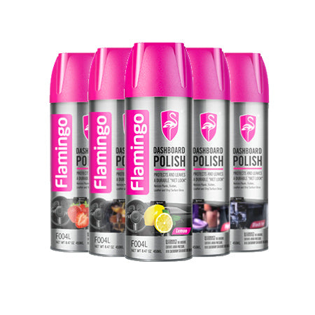 Flamingo Car Dashboard Polish – Shine & Protect Interior Surfaces