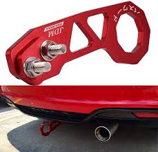 Password JDM Red Rear Tow Hook – Car Tow & Drift Decoration