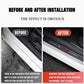 Textured Carbon Fiber Car Door Sill Protector