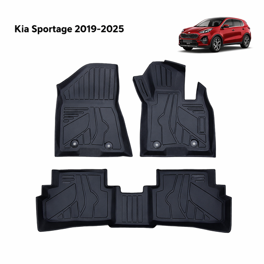 Kia Sportage 2019-2025 TPE Floor Mats-Premium Quality